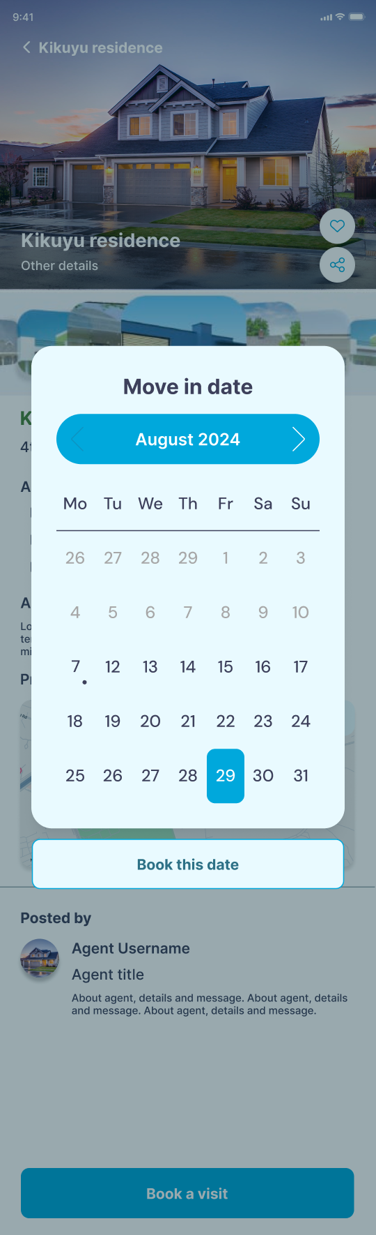 Move in date