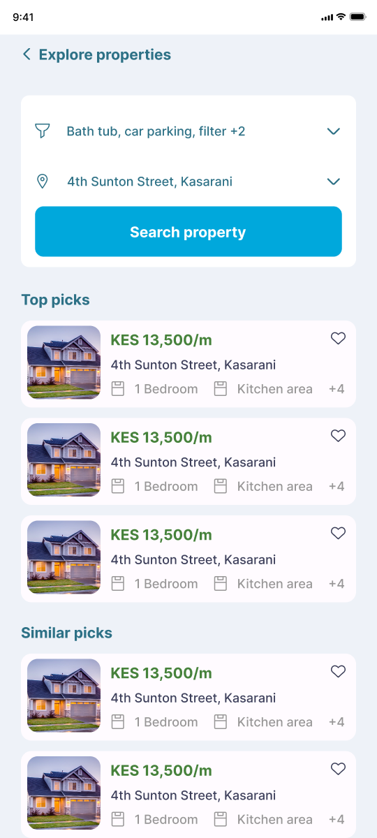 Explore properties