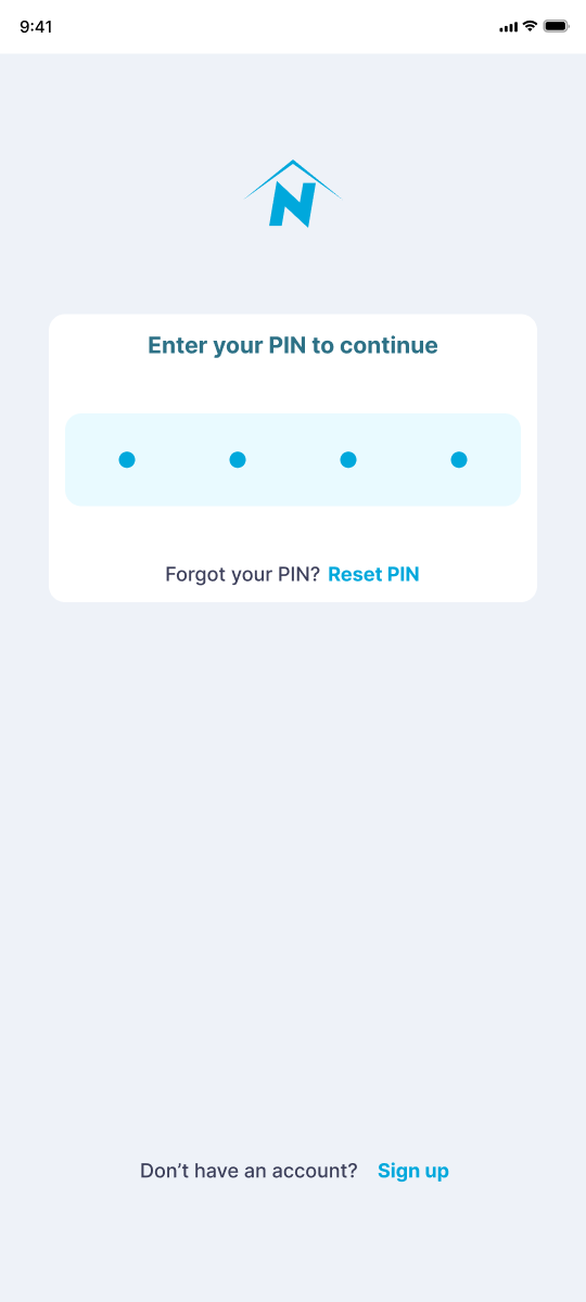 Enter your PIN