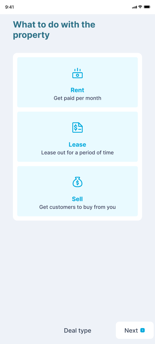 Deal type
